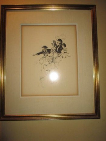 Norman Rockwell / Circus (Signed Lithograph with Shipping Included)