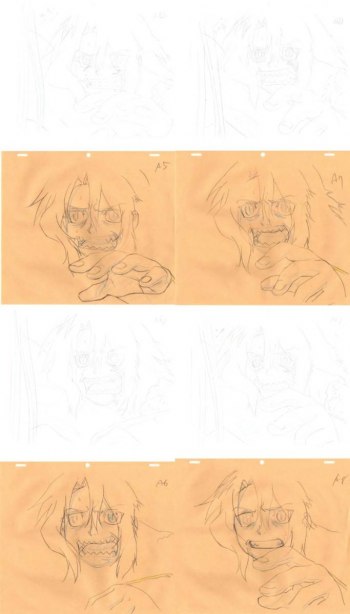 Fullmetal Alchemist Large Original Artwork Set 3