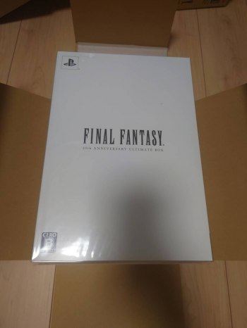 [Unopened] FINAL FANTASY 25th ANNIVERSARY ULTIMATE BOX [Unused]