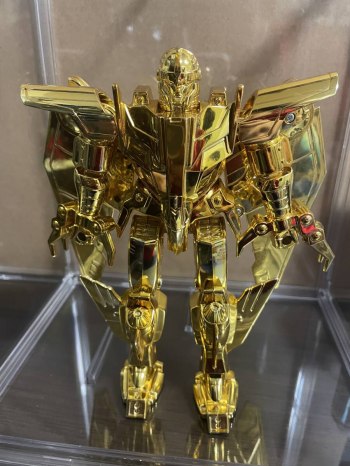 Konami Chō Seishin Granseizer Prize Rare Item Gold Version Garuda Justifier Gold Max Diecast Gundam Squad Godzilla
